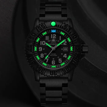 Addiesdive Sports Outdoor Military Watch Men's Quartz Watch 50 Meters Waterproof (050s) - Image 3