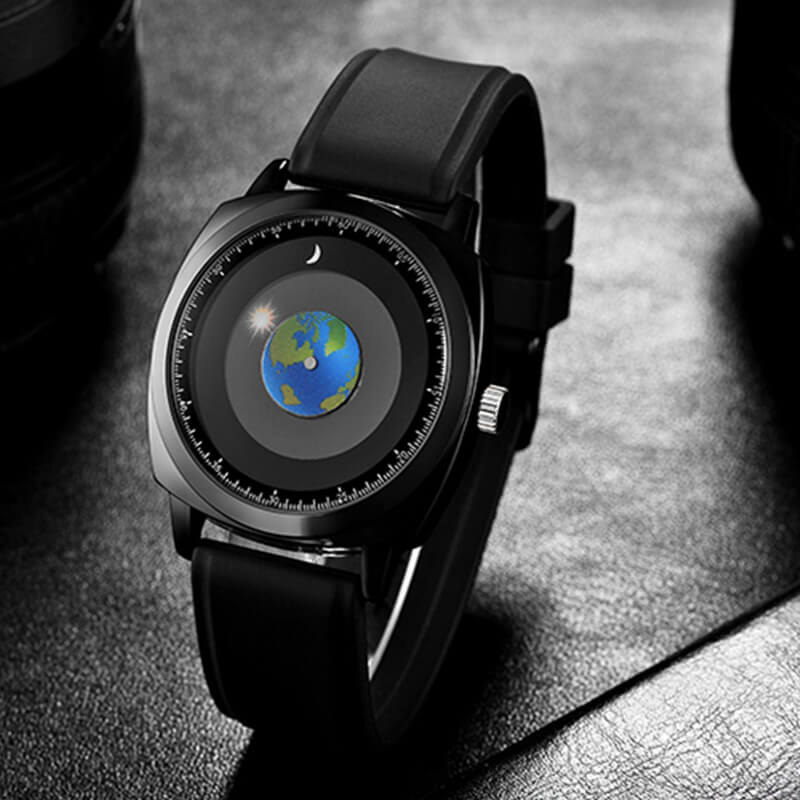 ADDIES Men's Waterproof Quartz Watch Youth Unique Dial Design Watch（1704） - Image 10
