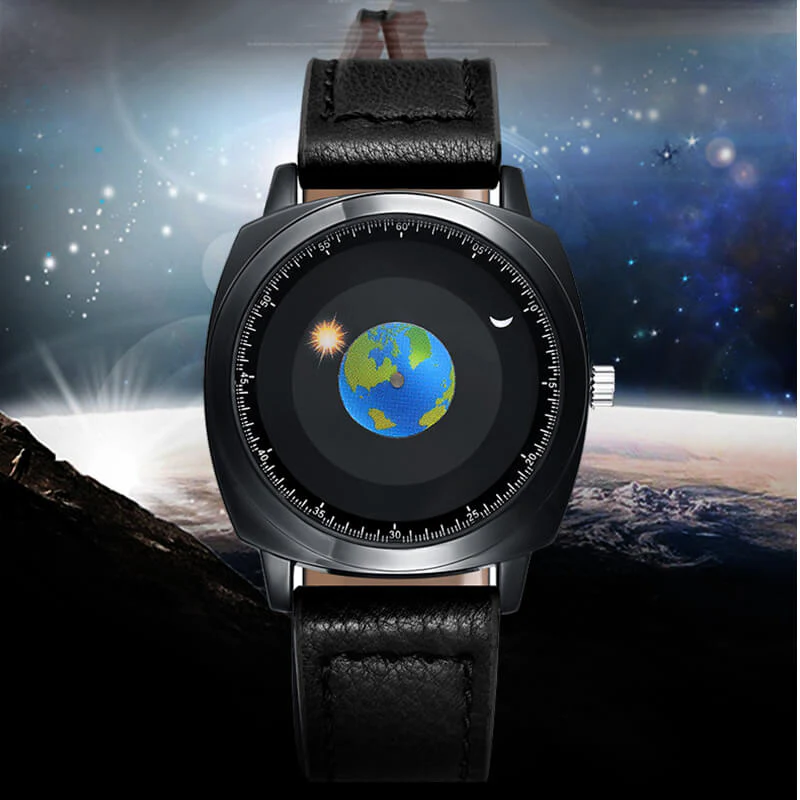 ADDIES Men's Waterproof Quartz Watch Youth Unique Dial Design Watch（1704） - Image 5