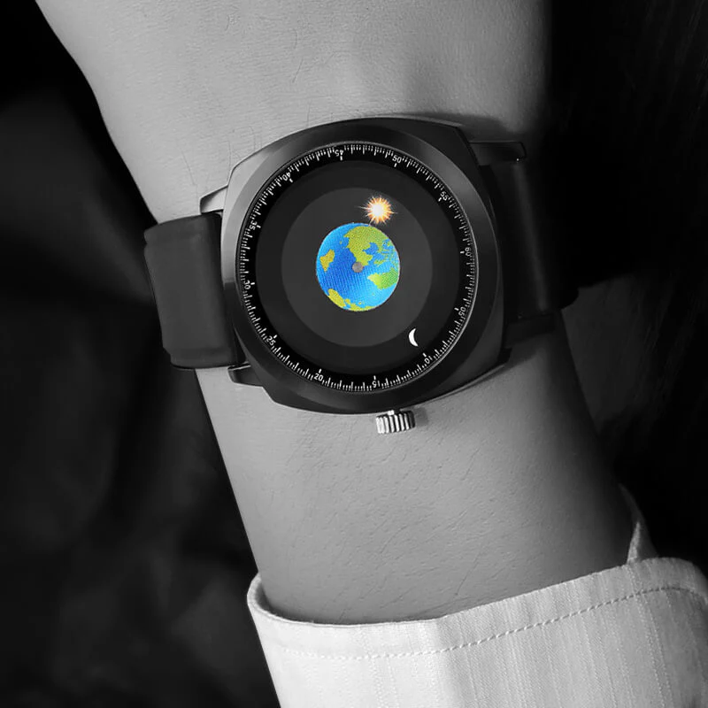 ADDIES Men's Waterproof Quartz Watch Youth Unique Dial Design Watch（1704） - Image 6