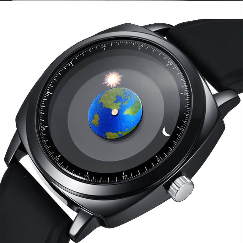 ADDIES Men's Waterproof Quartz Watch Youth Unique Dial Design Watch（1704） - Image 7