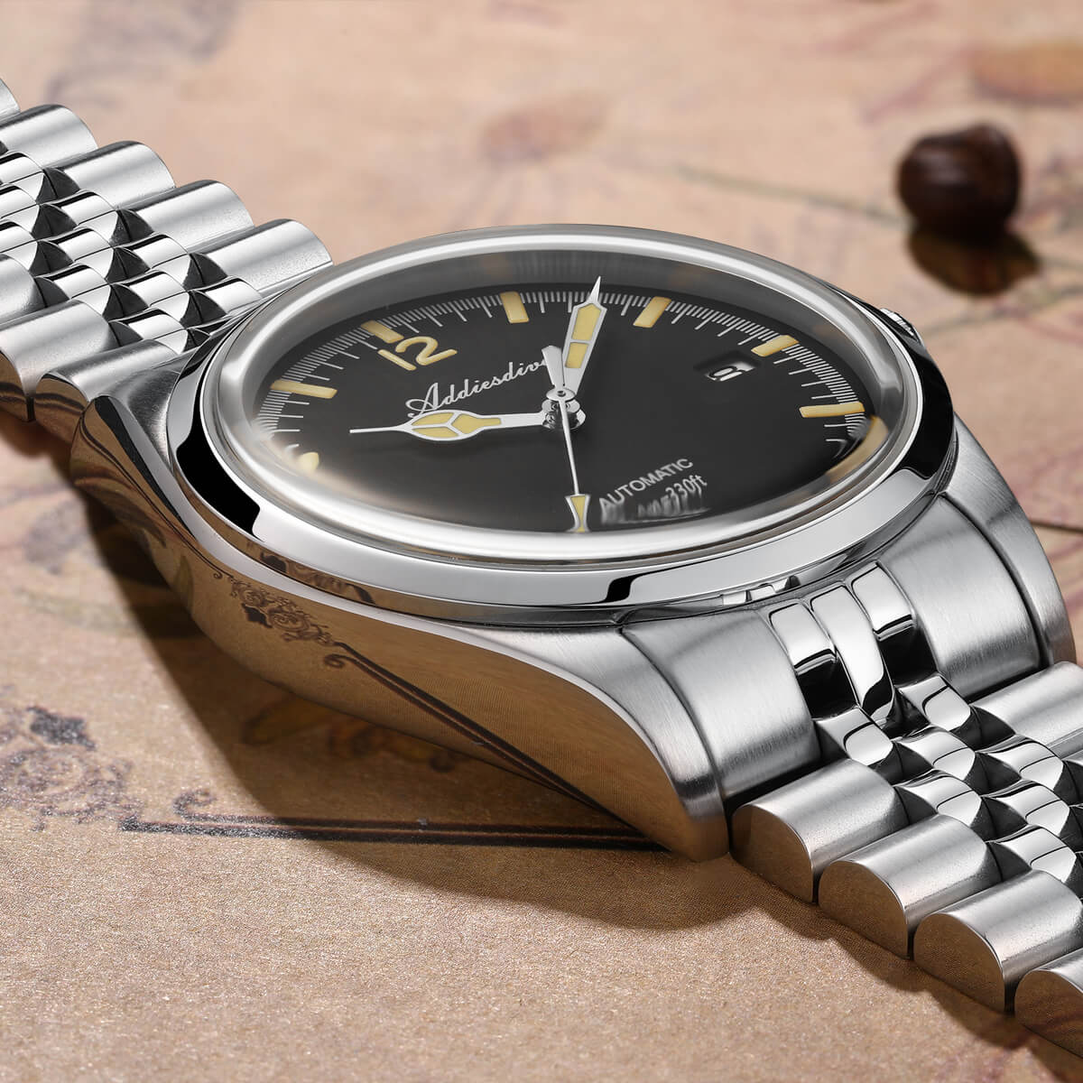 Addiesdive 39mm Automatic Watch Diver's 100M NH35 (AD2038) - Image 3