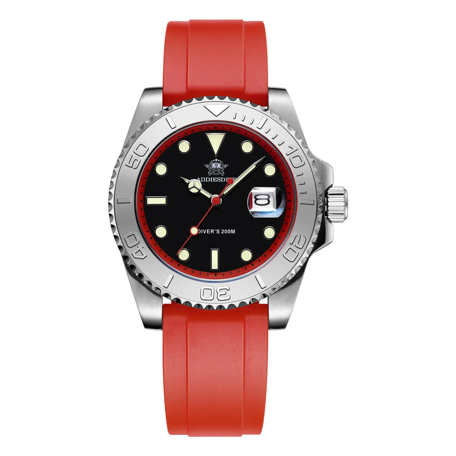 ADDIESDIVE 41mm Sports Quartz Watch Waterproof 200M (AD2040) - Image 14