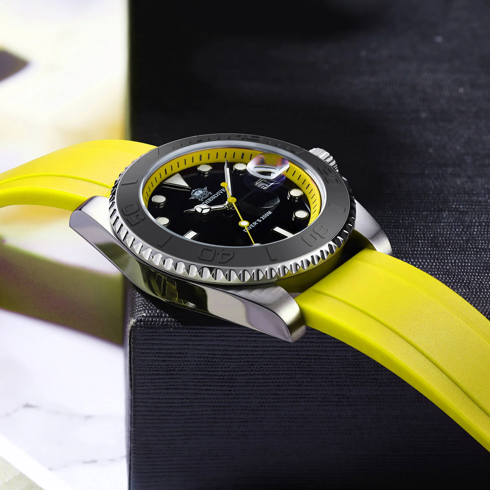 ADDIESDIVE 41mm Sports Quartz Watch Waterproof 200M (AD2040) - Image 19