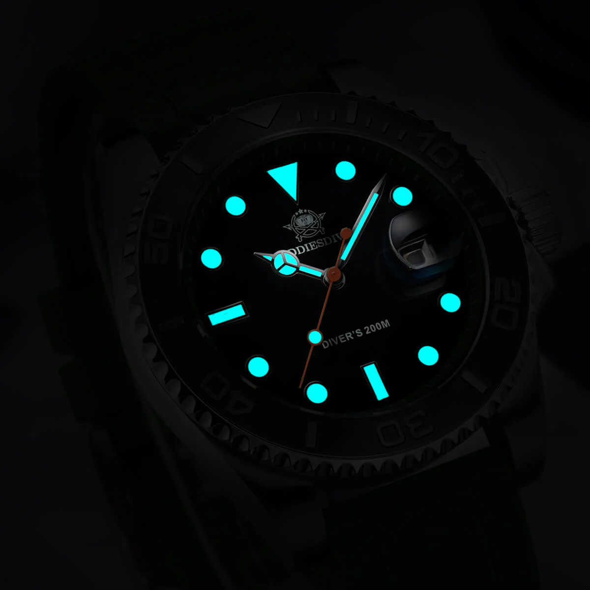 ADDIESDIVE 41mm Sports Quartz Watch Waterproof 200M (AD2040) - Image 6