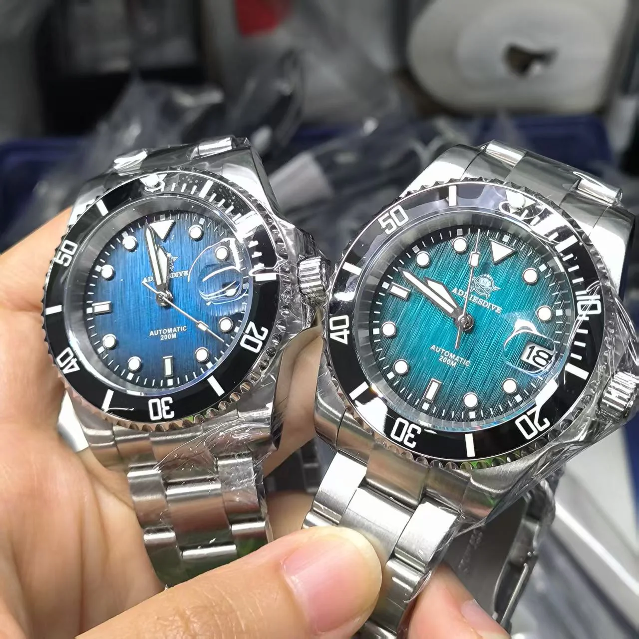 🔥Anniversary Sale🔥ADDIESDIVE Stainless Steel Sub Dive Watch AD2078/AD2536 - Image 15
