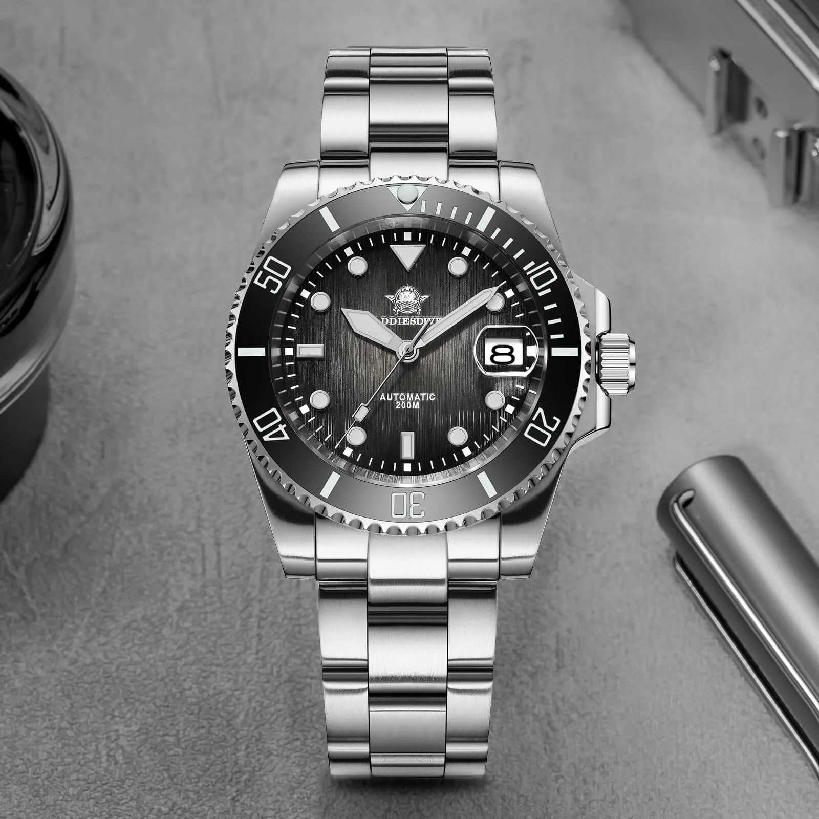 🔥Anniversary Sale🔥ADDIESDIVE Stainless Steel Sub Dive Watch AD2078/AD2536 - Image 17