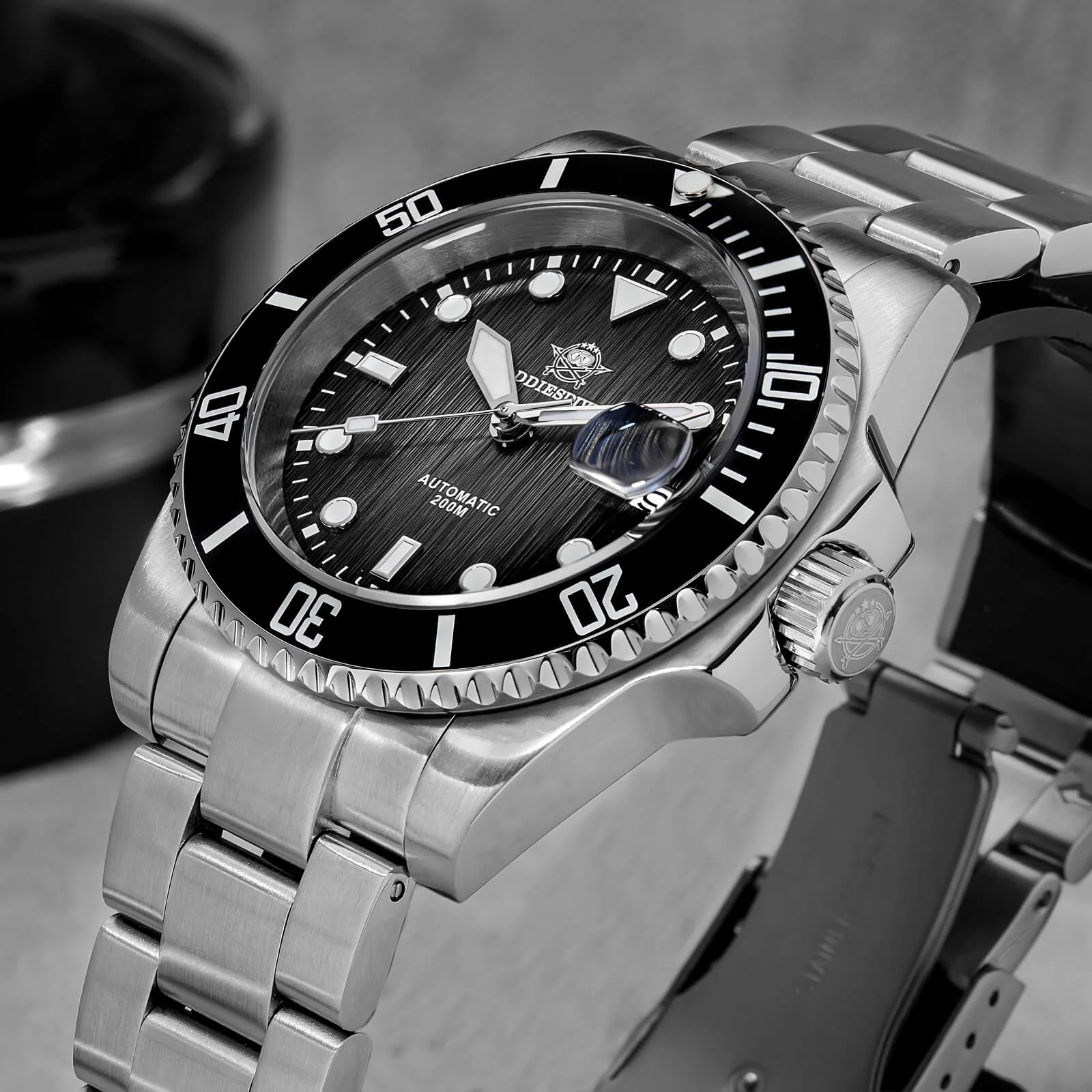 🔥Anniversary Sale🔥ADDIESDIVE Stainless Steel Sub Dive Watch AD2078/AD2536 - Image 18