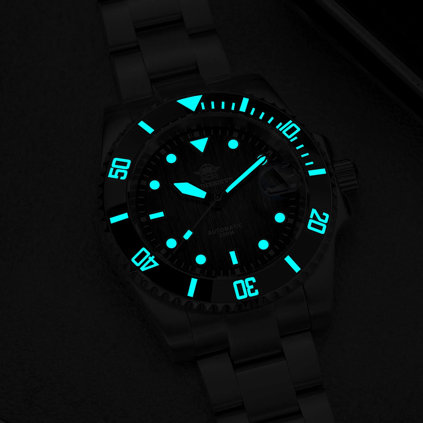 🔥Anniversary Sale🔥ADDIESDIVE Stainless Steel Sub Dive Watch AD2078/AD2536 - Image 7