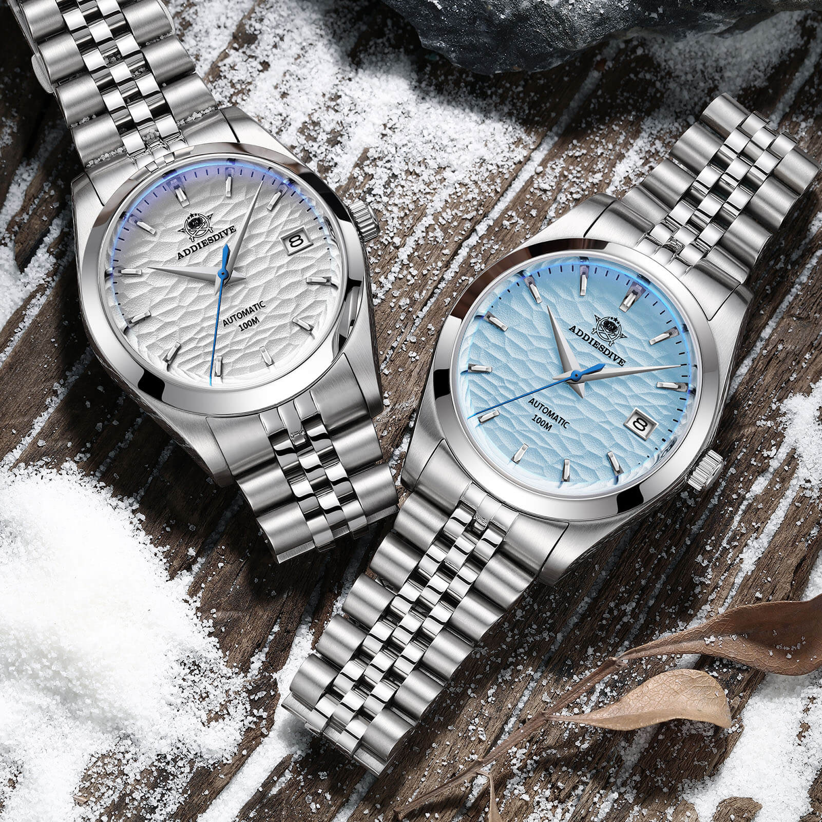 ADDIESDIVE 39mm Retro Mechanical Men Watch AD2118 - Image 5