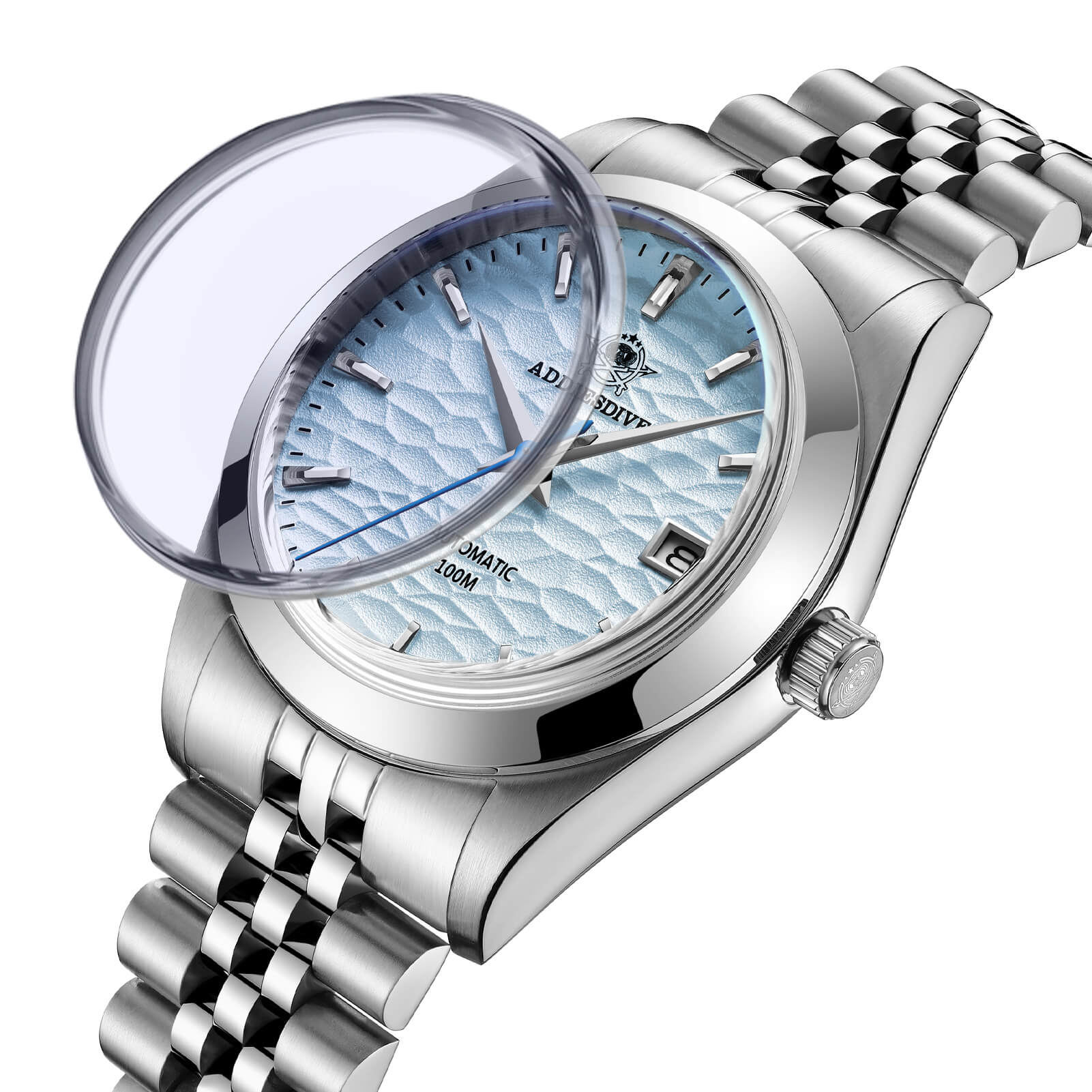 ADDIESDIVE 39mm Retro Mechanical Men Watch AD2118 - Image 7