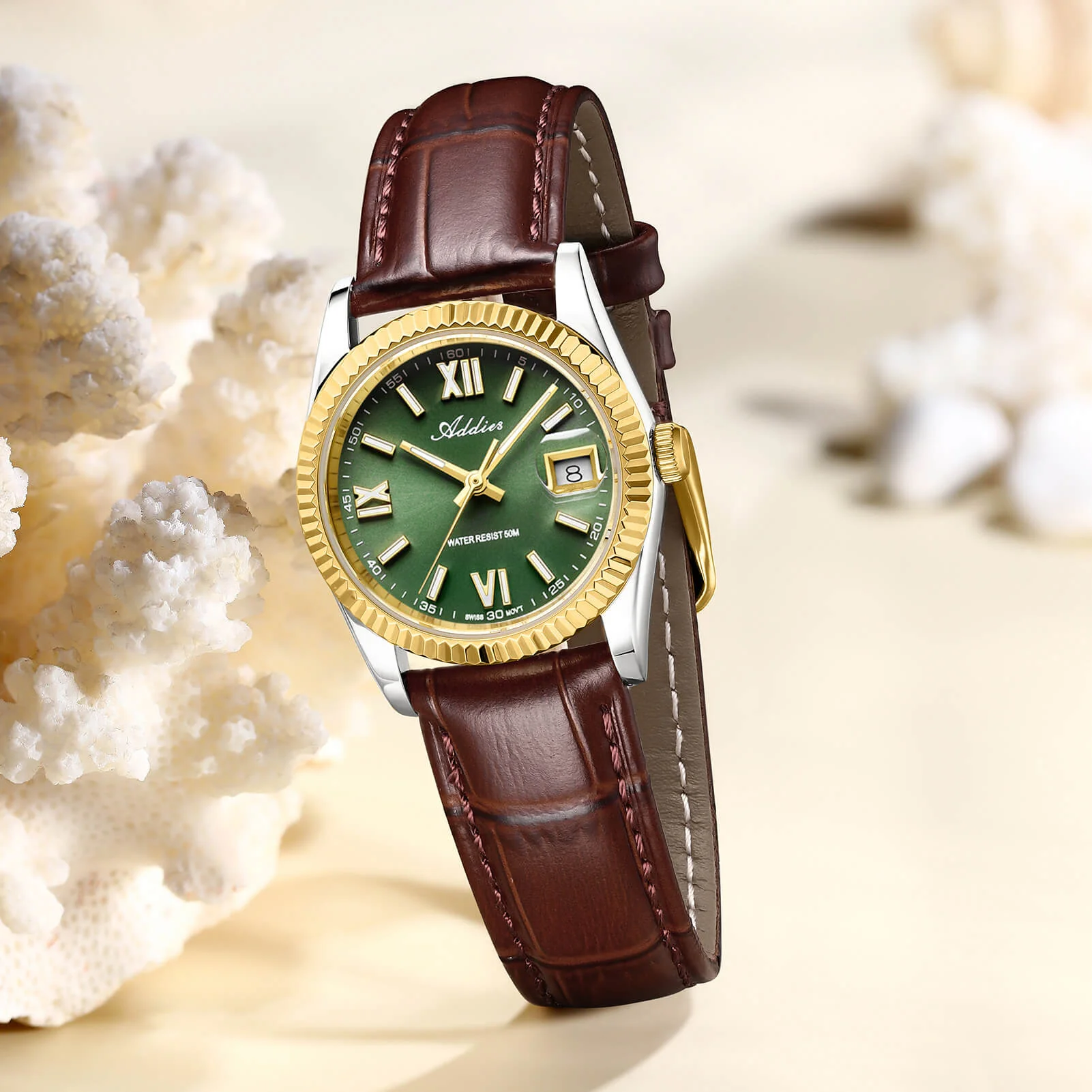 Addies 28mm Women’s Luxury Quartz Watch AW25901 - Image 13
