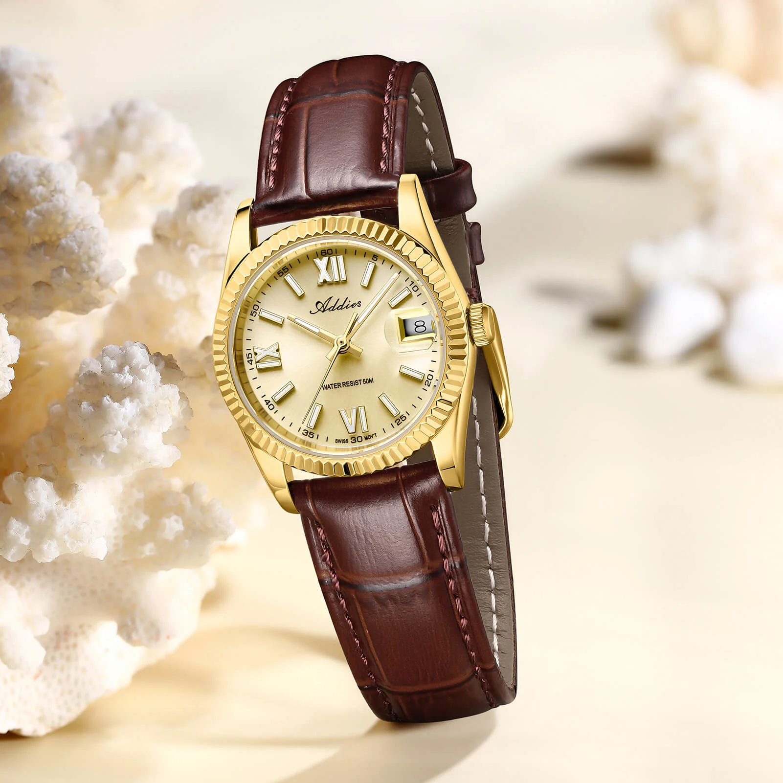 Addies 28mm Women’s Luxury Quartz Watch AW25901 - Image 7