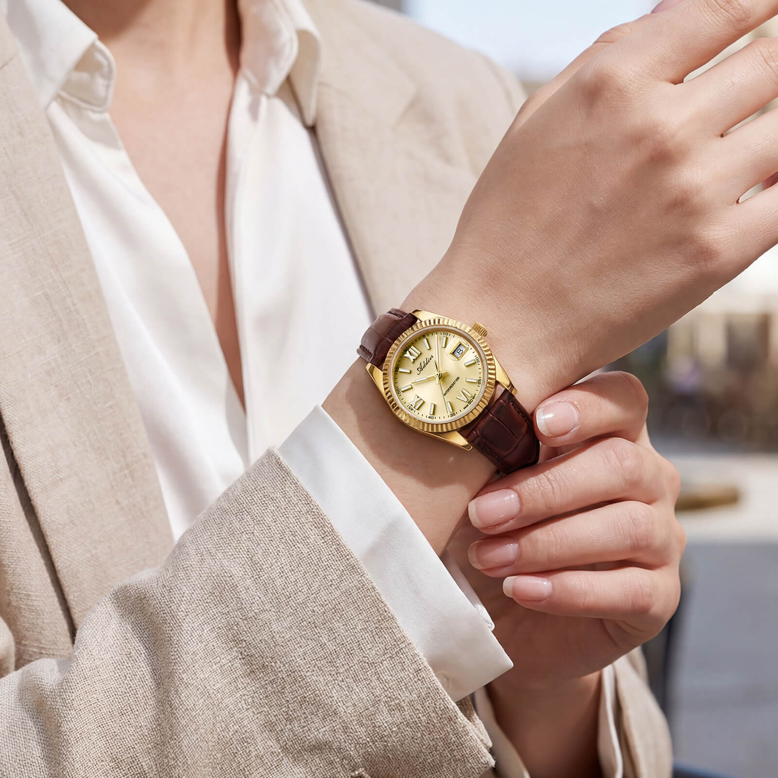Addies 28mm Women’s Luxury Quartz Watch AW25901 - Image 8