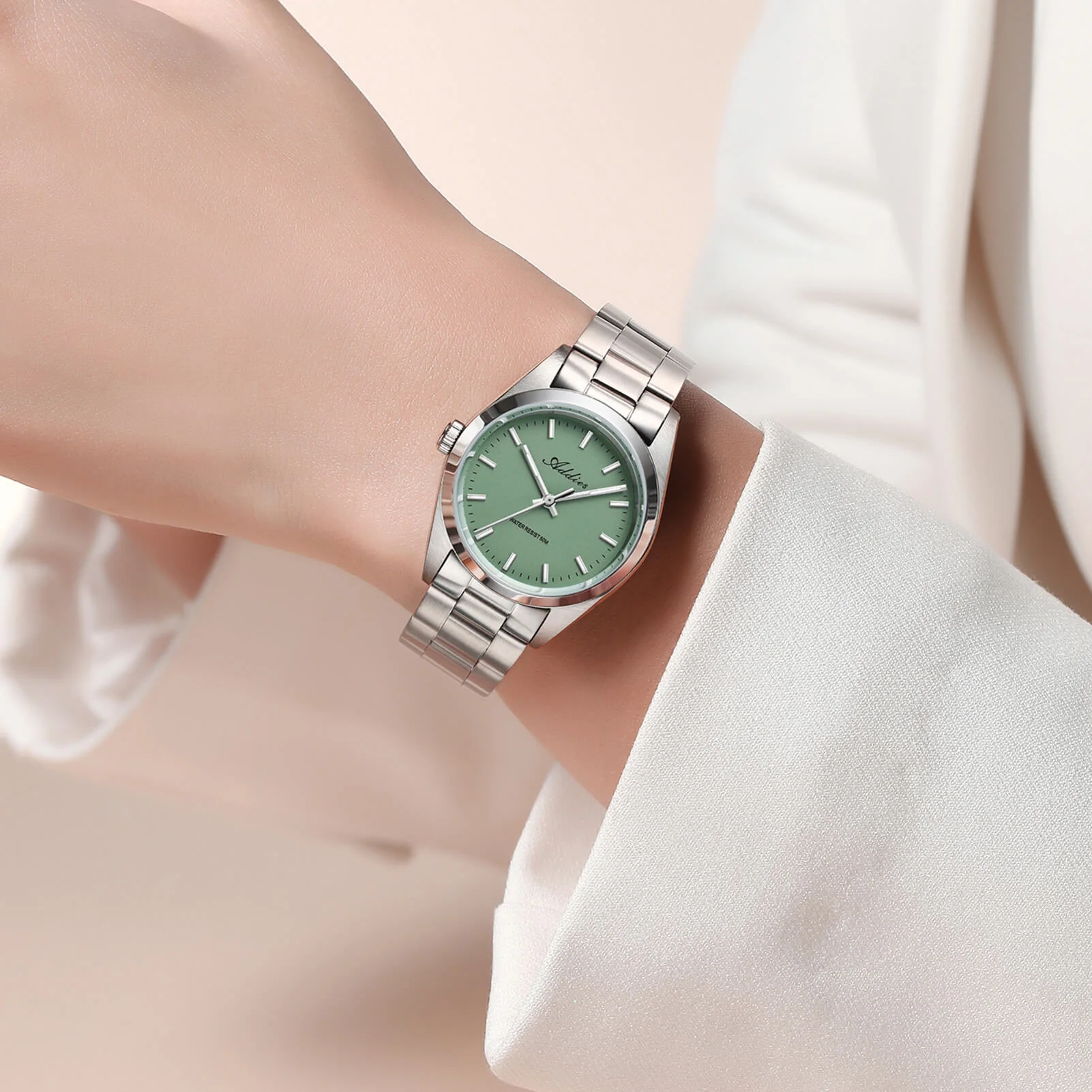 Addies 31mm Women’s Luxury Stainless Steel Quartz Watch AW25903 - Image 21