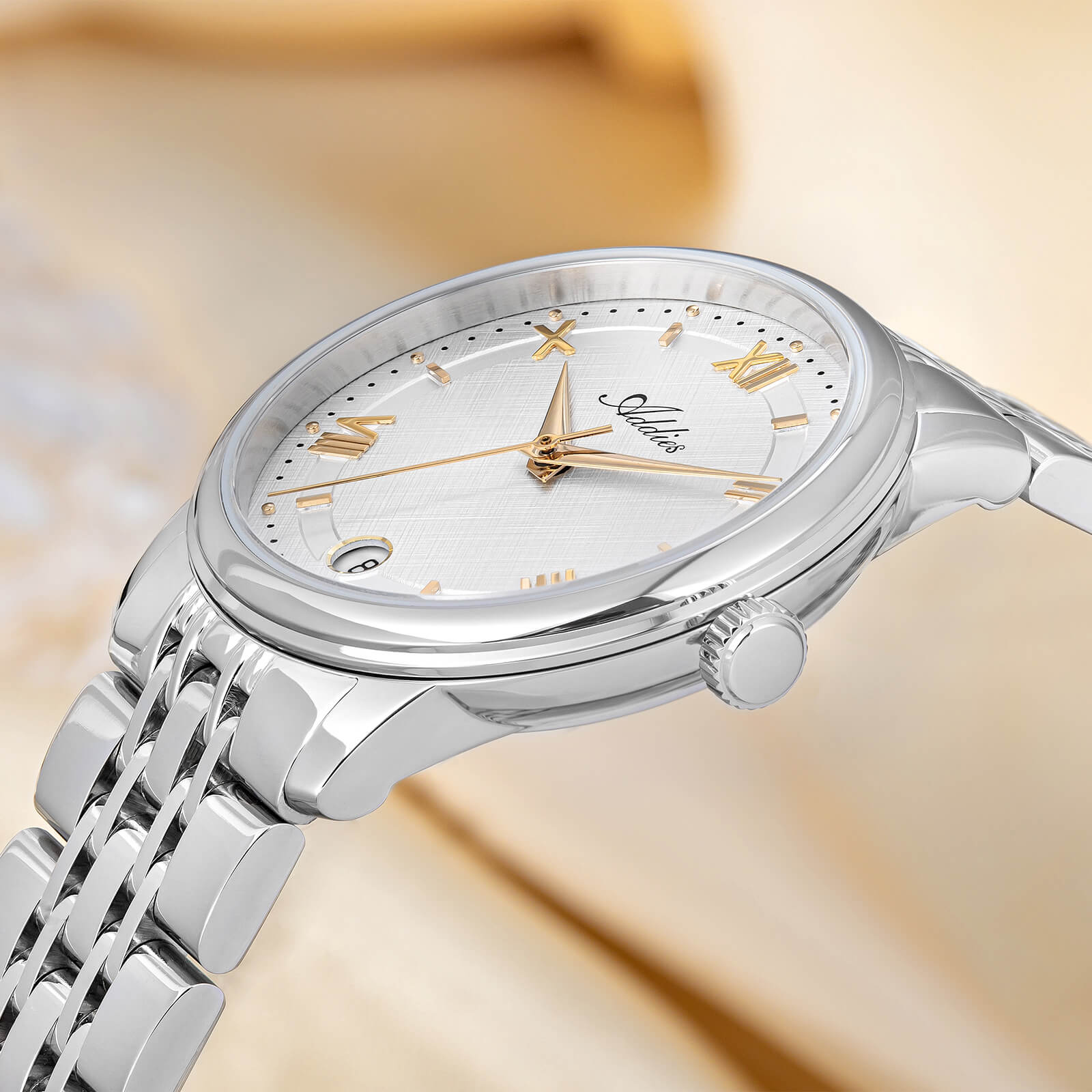 Addies 31mm Women’s Luxury Stainless Steel Quartz Watch AW25904 - Image 13