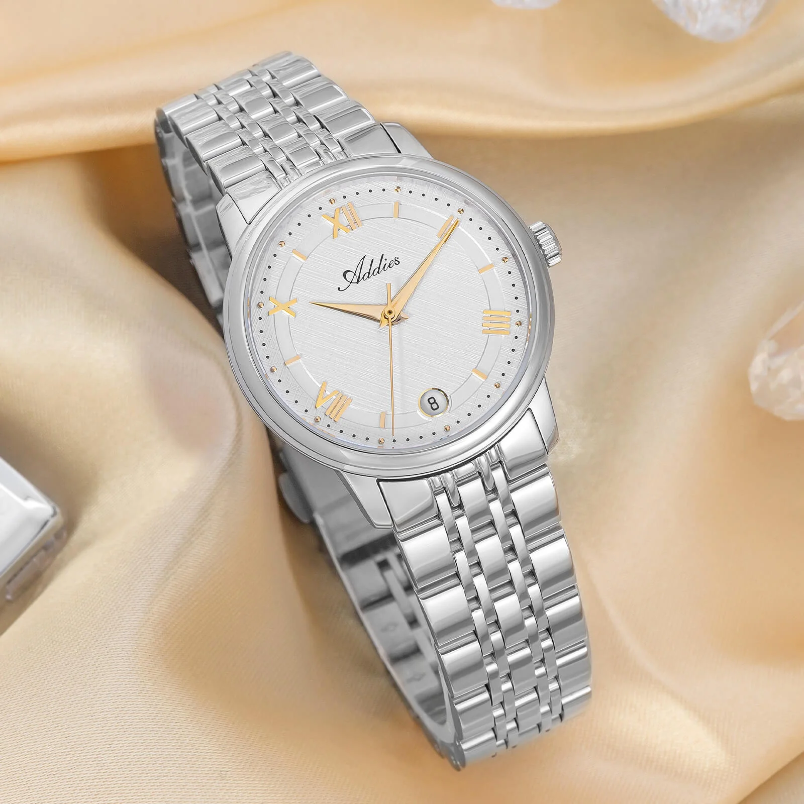 Addies 31mm Women’s Luxury Stainless Steel Quartz Watch AW25904 - Image 14
