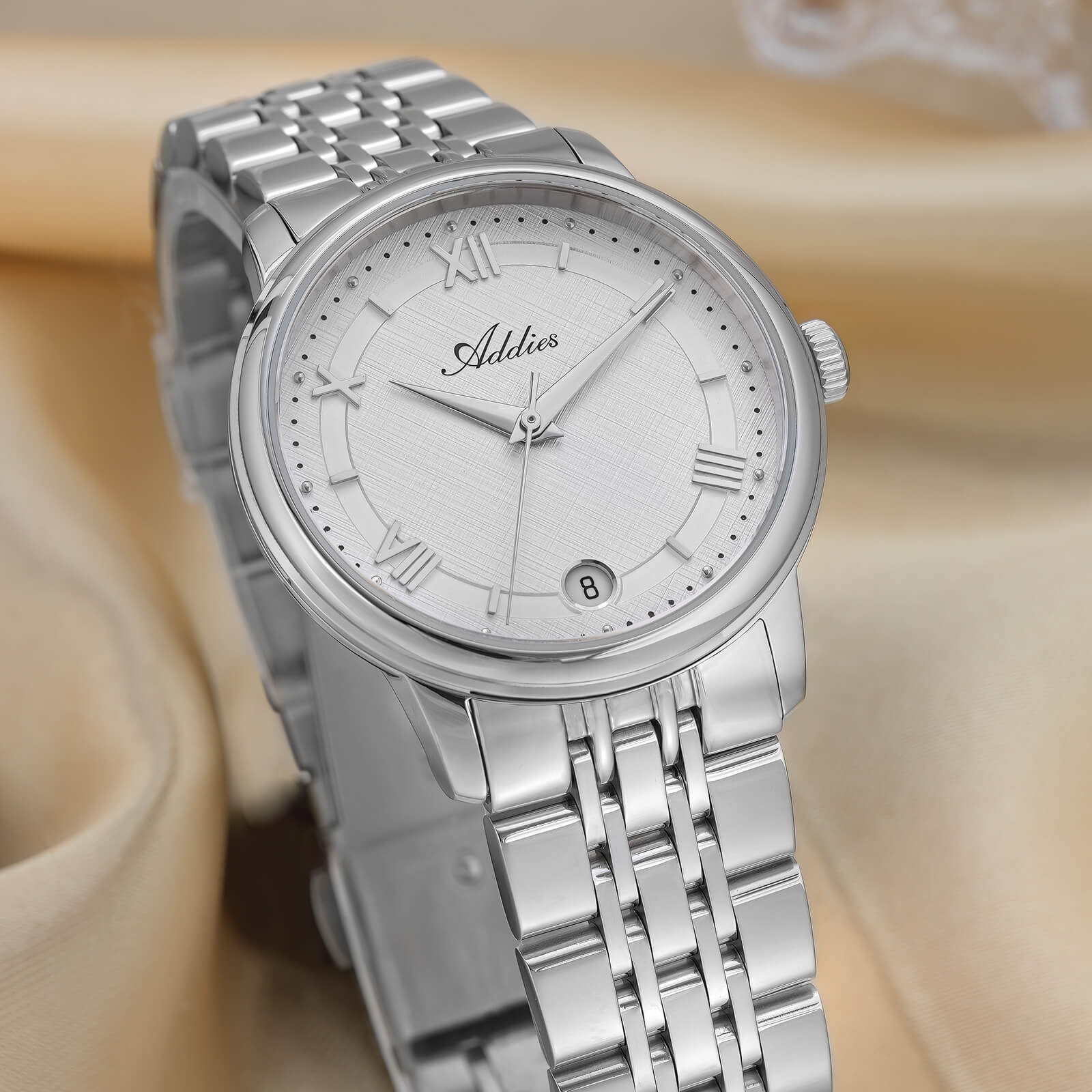 Addies 31mm Women’s Luxury Stainless Steel Quartz Watch AW25904 - Image 4