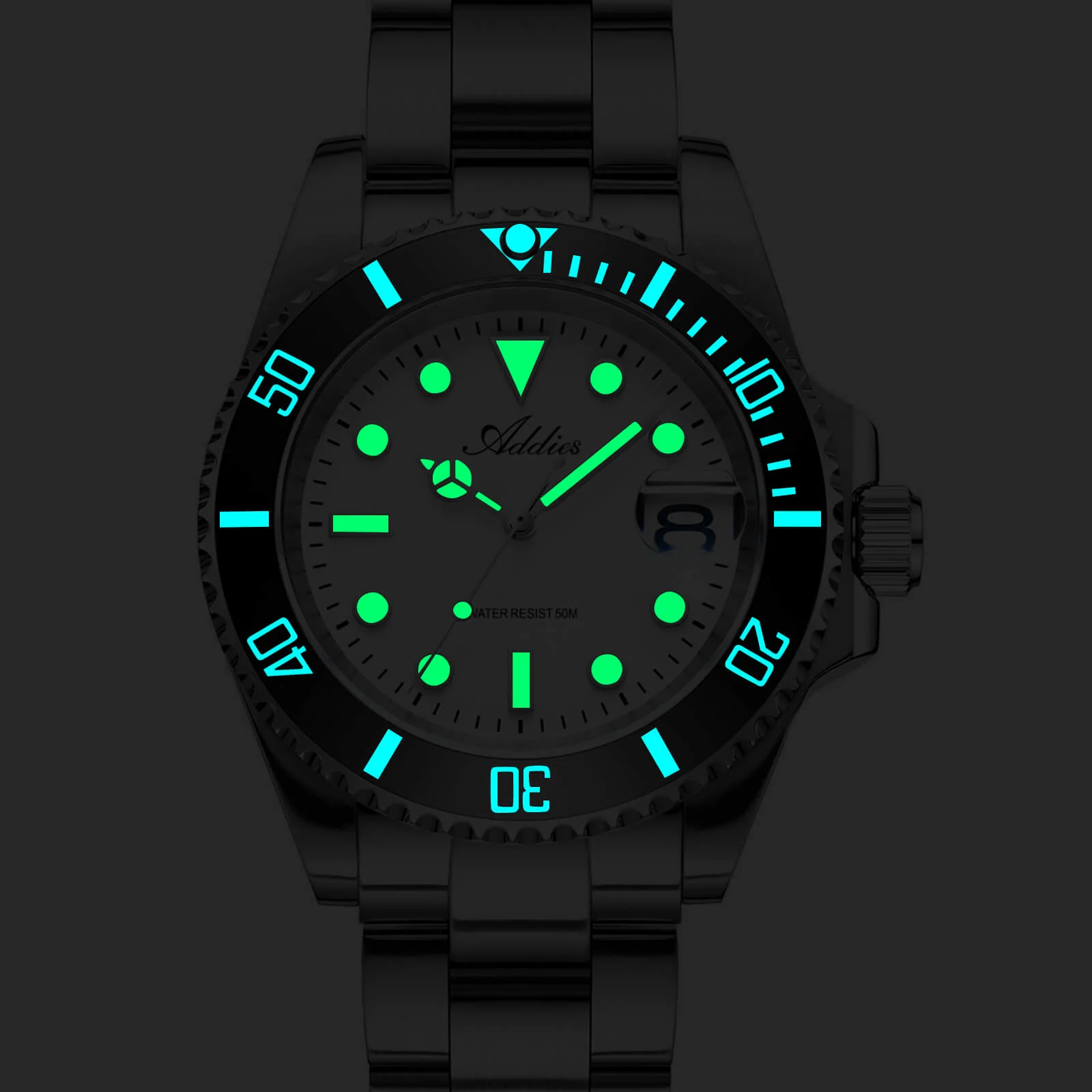 Addies Luxury Stainless Steel Quartz Watch AW25902 - Image 17
