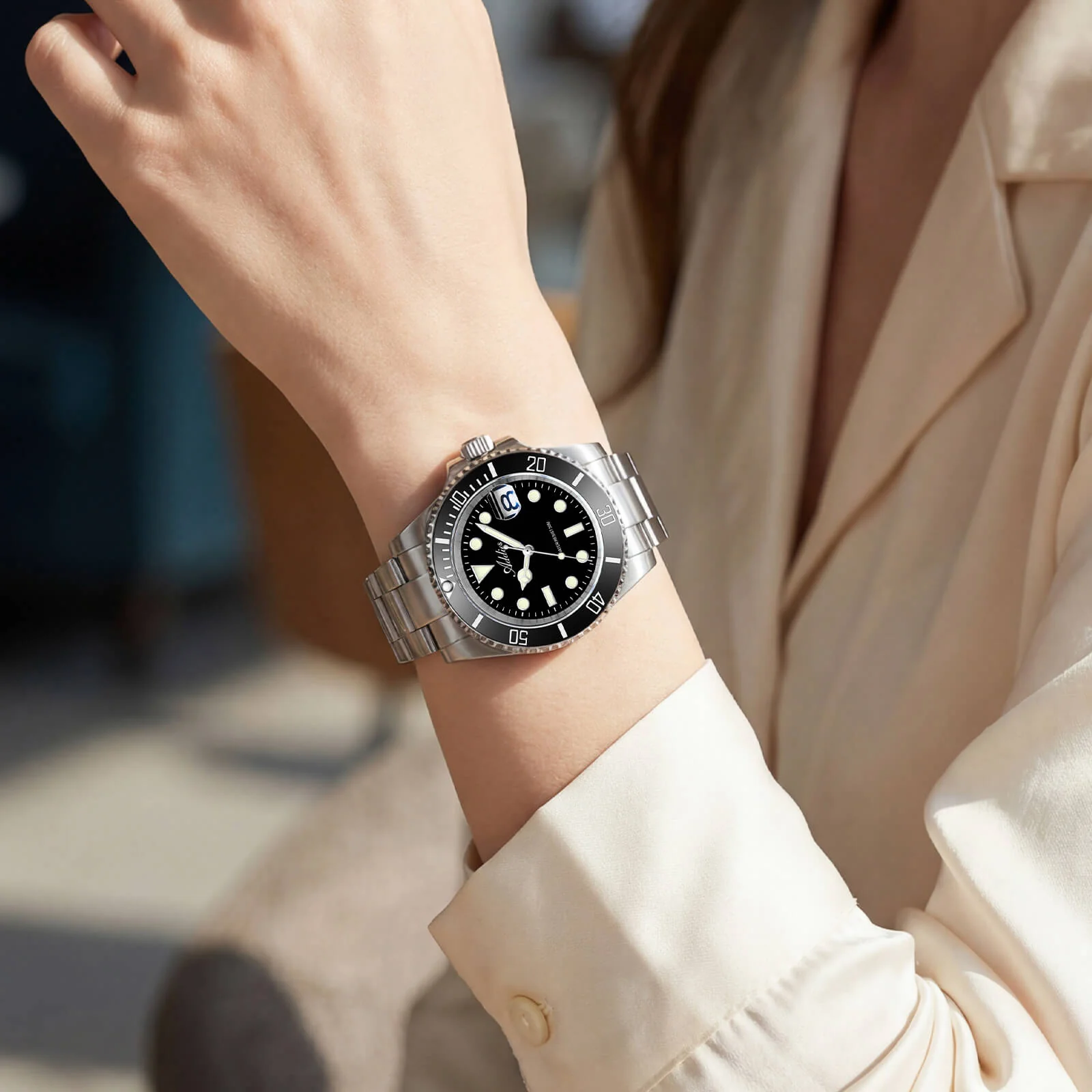 Addies Luxury Stainless Steel Quartz Watch AW25902 - Image 26