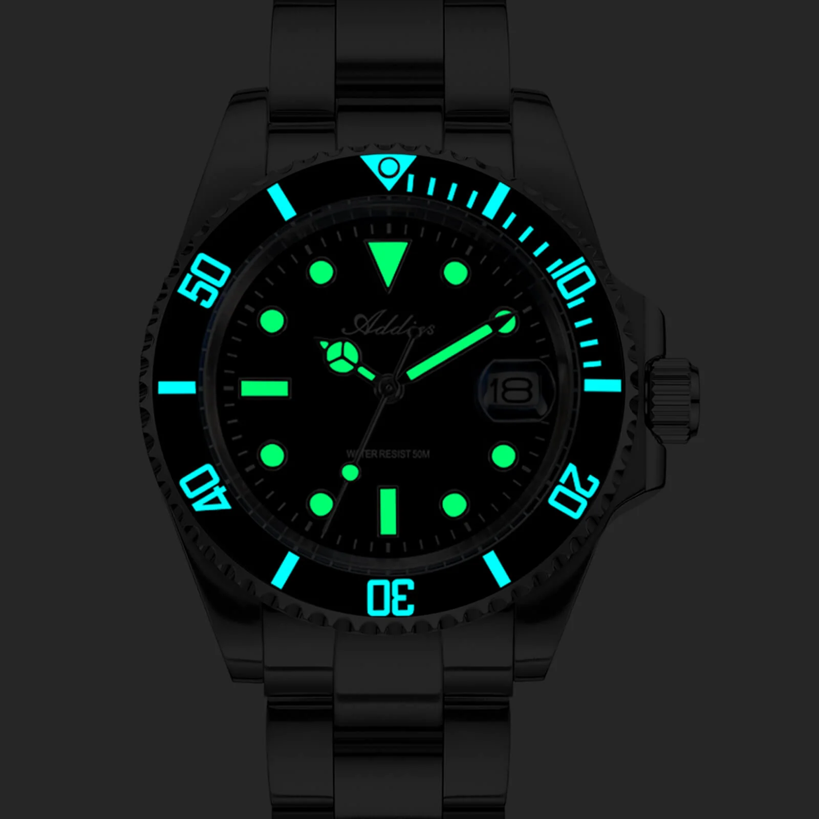 Addies Luxury Stainless Steel Quartz Watch AW25902 - Image 28