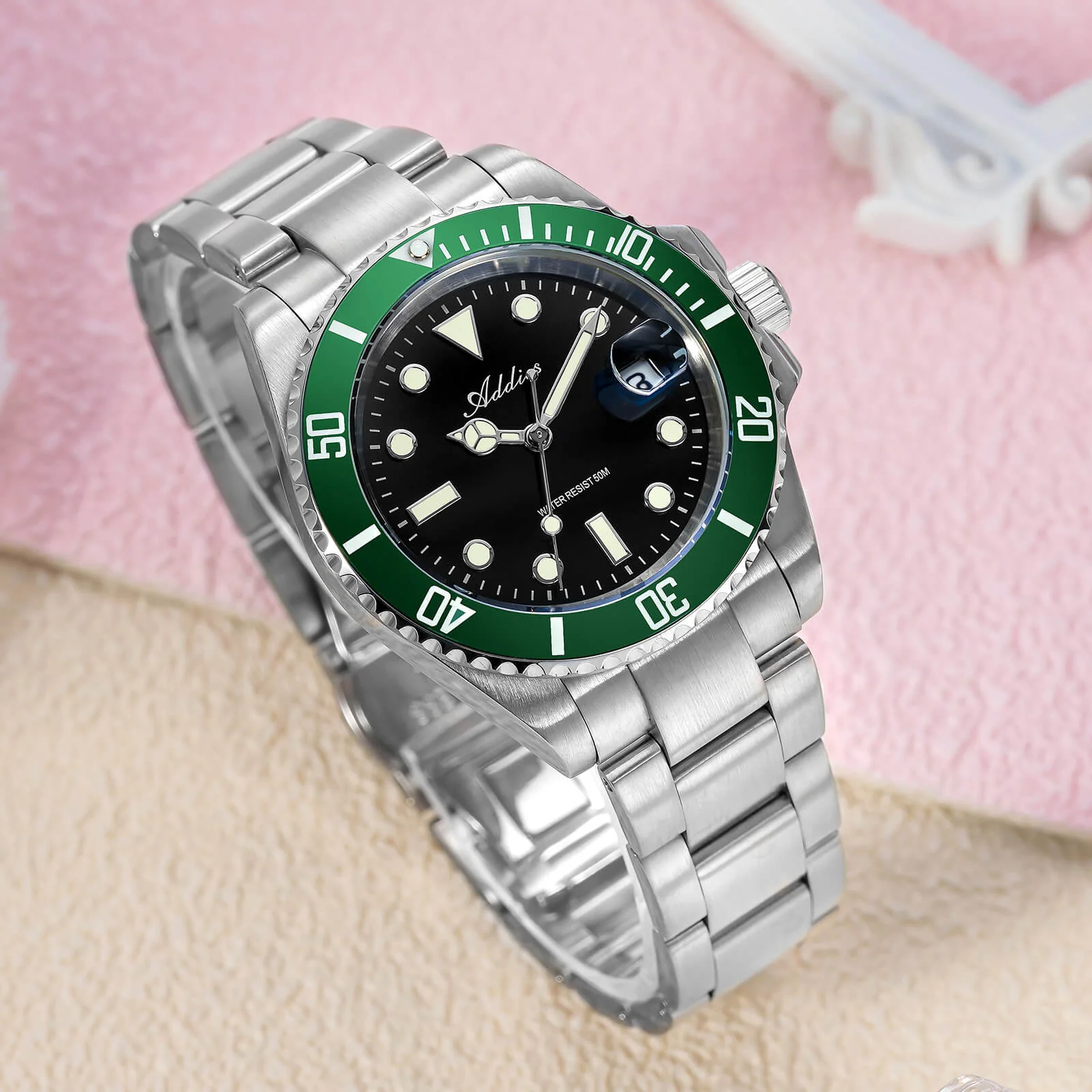 Addies Luxury Stainless Steel Quartz Watch AW25902 - Image 31