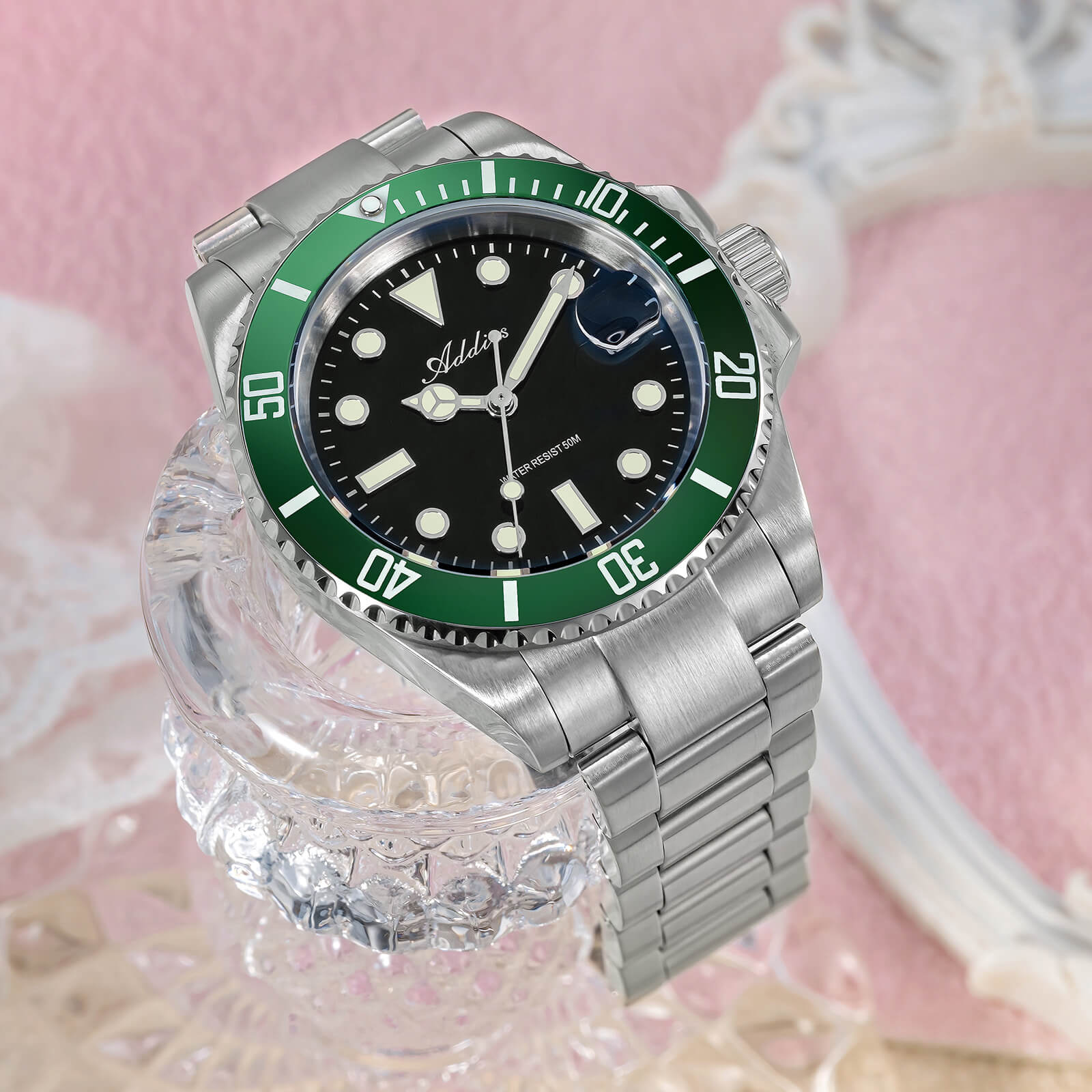 Addies Luxury Stainless Steel Quartz Watch AW25902 - Image 32