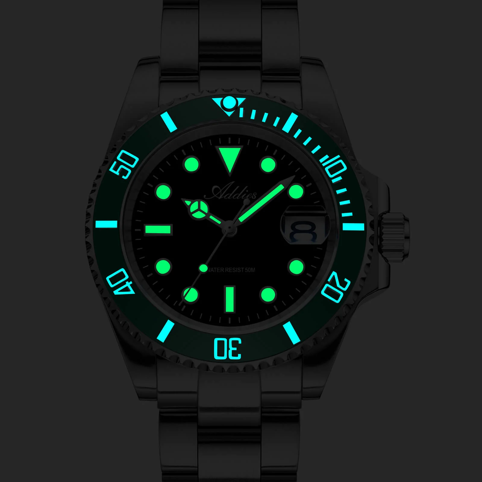 Addies Luxury Stainless Steel Quartz Watch AW25902 - Image 36