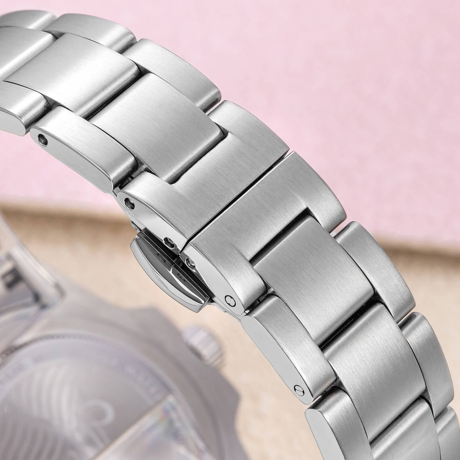 Addies Luxury Stainless Steel Quartz Watch AW25902 - Image 7