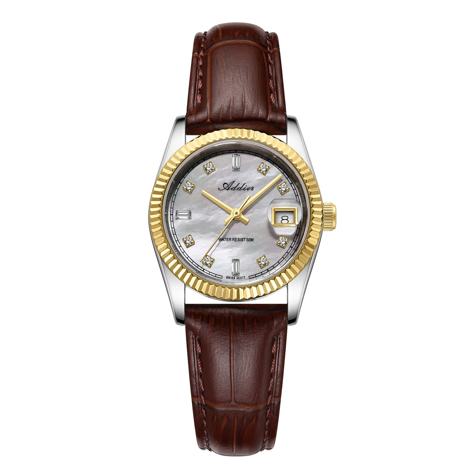 Addies 28mm Women’s Mop Luxury Quartz Watch AW25905 - Image 11