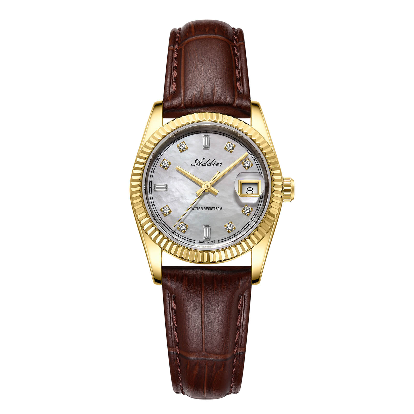 Addies 28mm Women’s Mop Luxury Quartz Watch AW25905 - Image 5