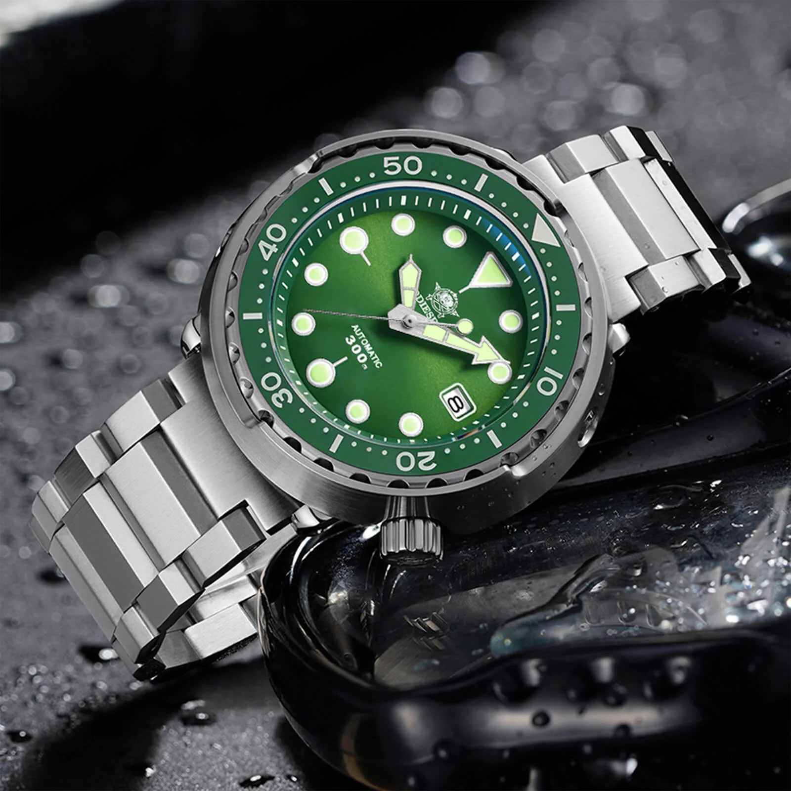 ADDIESDIVE® Tuna 300M Automatic Diver Watch Tuna Diver 3Colors ( MY-H5) - Image 13