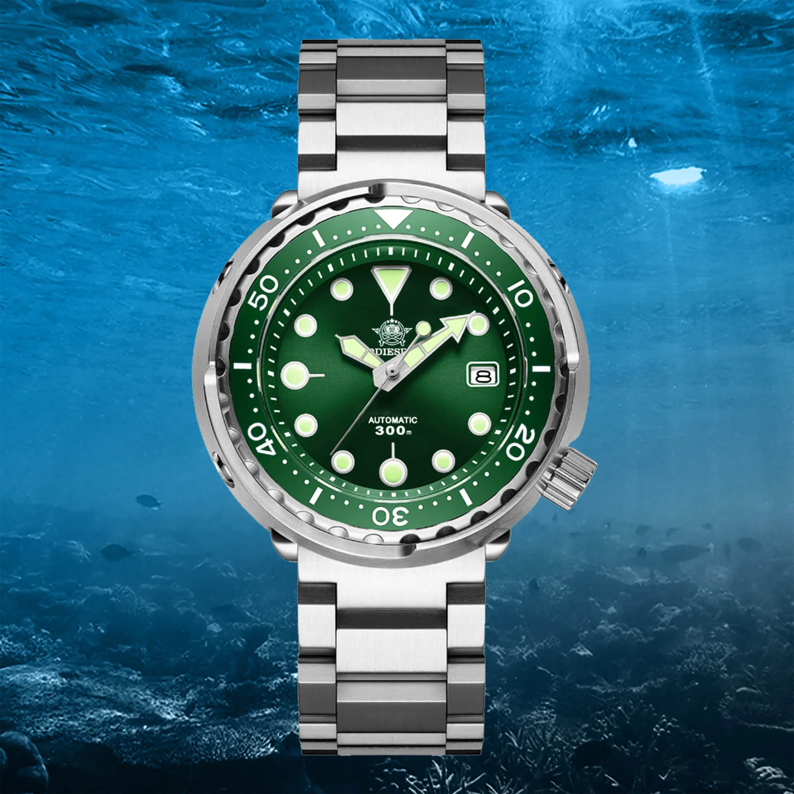 ADDIESDIVE® Tuna 300M Automatic Diver Watch Tuna Diver 3Colors ( MY-H5) - Image 14