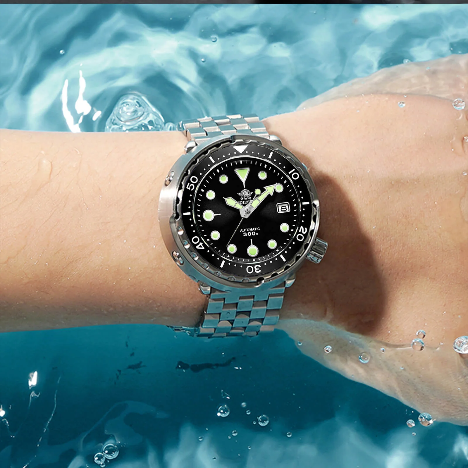 ADDIESDIVE® Tuna 300M Automatic Diver Watch Tuna Diver 3Colors ( MY-H5) - Image 4