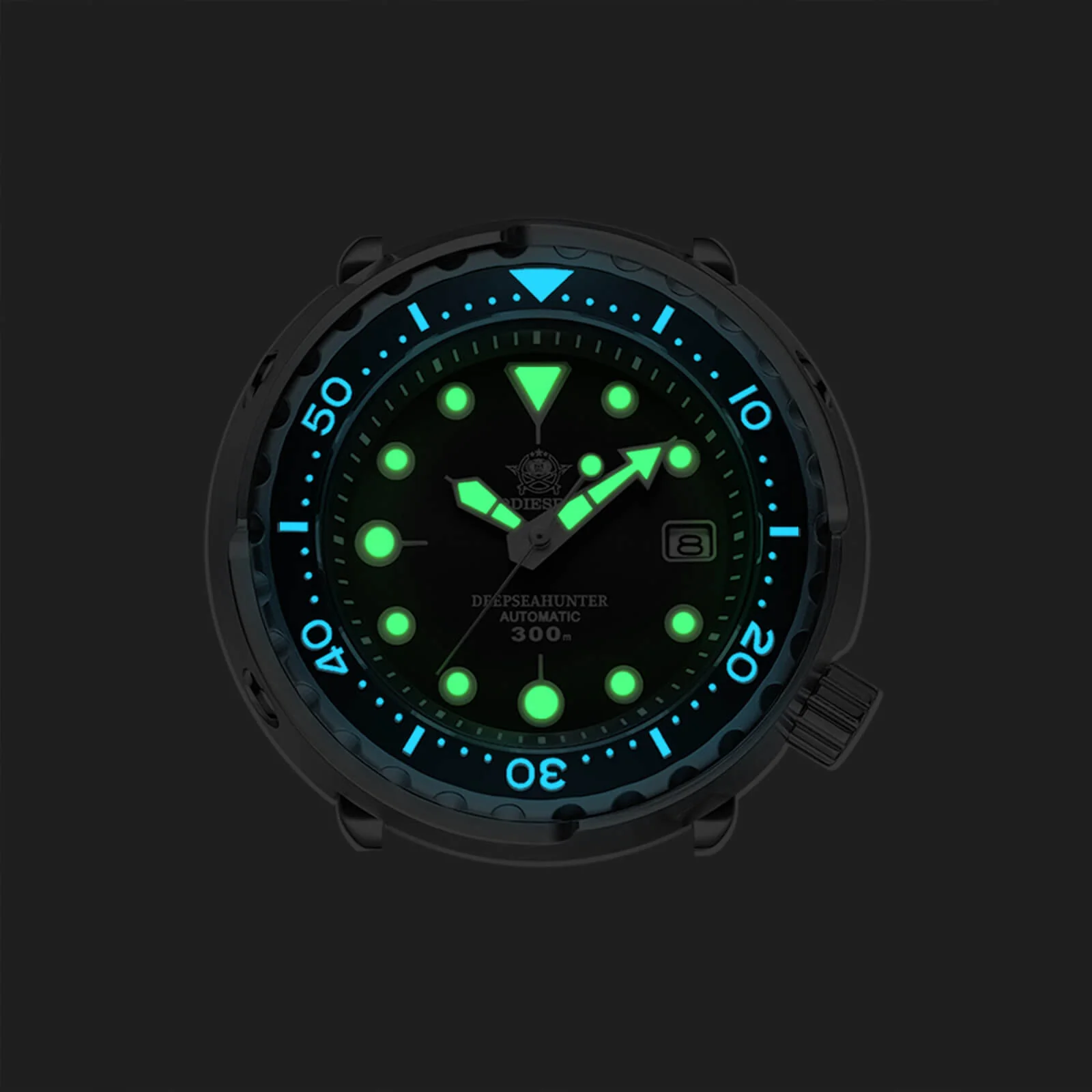 ADDIESDIVE® Tuna 300M Automatic Diver Watch Tuna Diver 3Colors ( MY-H5) - Image 7