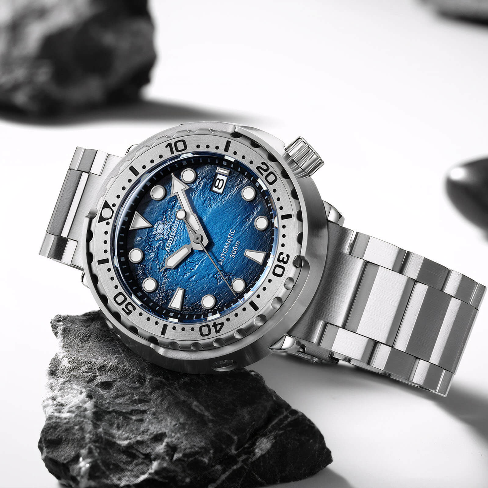 🔥Anniversary Sale🔥ADDIESDIVE® Tuna 300M Automatic Dive Watch AD2509 - Image 12