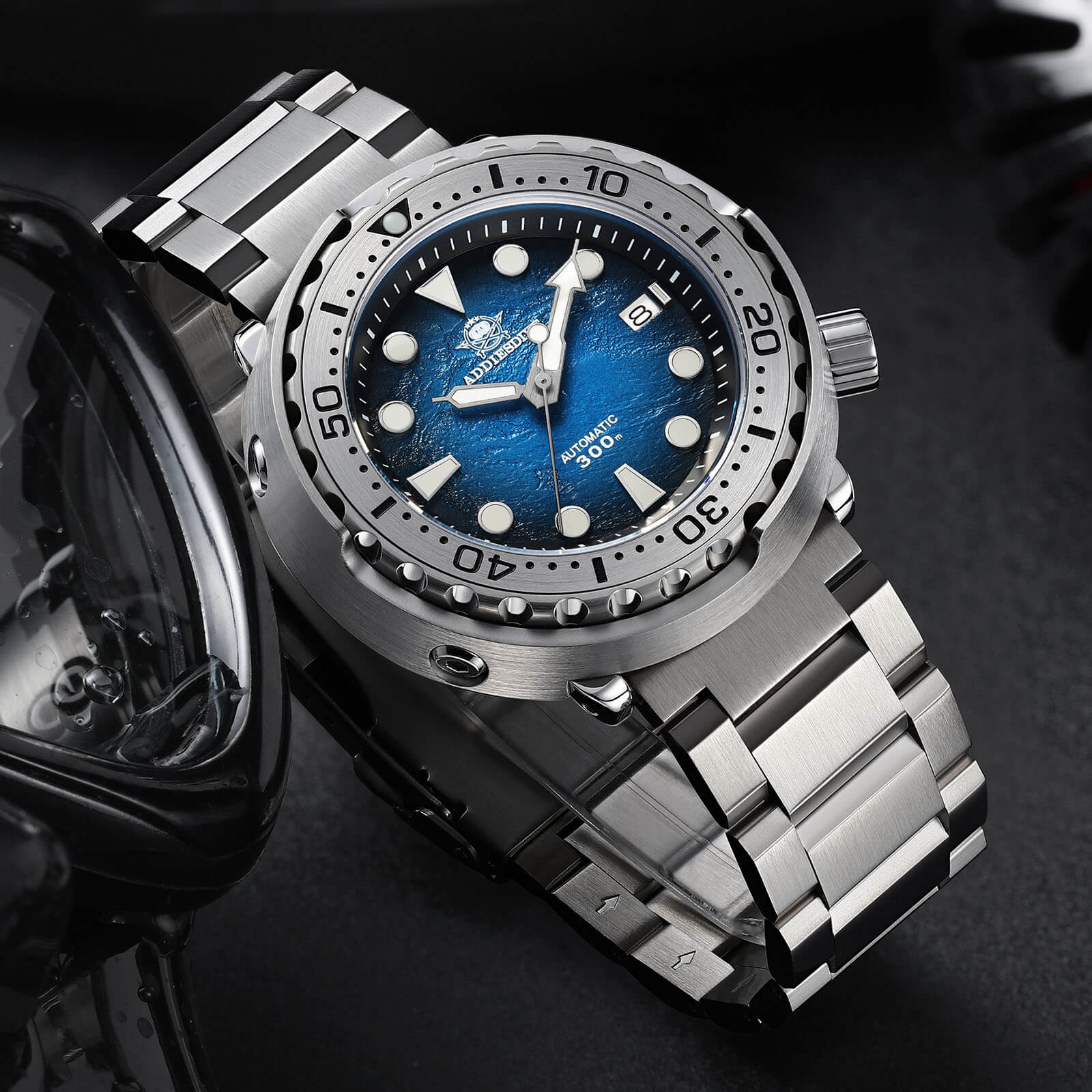 🔥Anniversary Sale🔥ADDIESDIVE® Tuna 300M Automatic Dive Watch AD2509 - Image 5