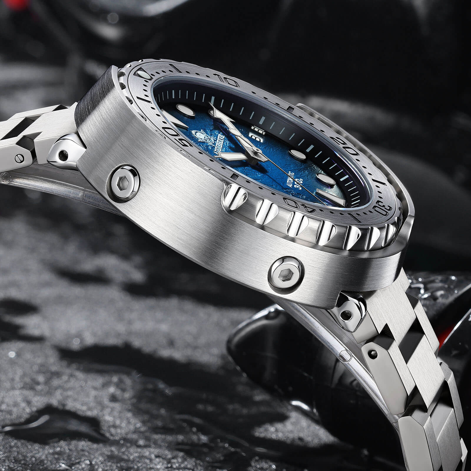 🔥Anniversary Sale🔥ADDIESDIVE® Tuna 300M Automatic Dive Watch AD2509 - Image 6