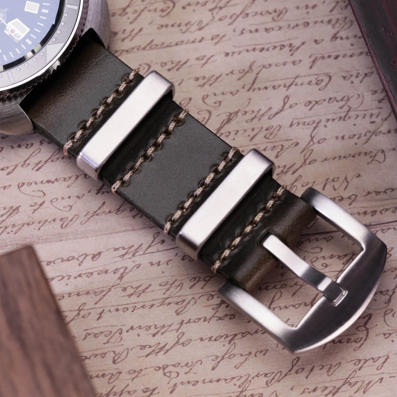 ADDIESDIVE 20mm Premium Quality Leather Strap - Image 4
