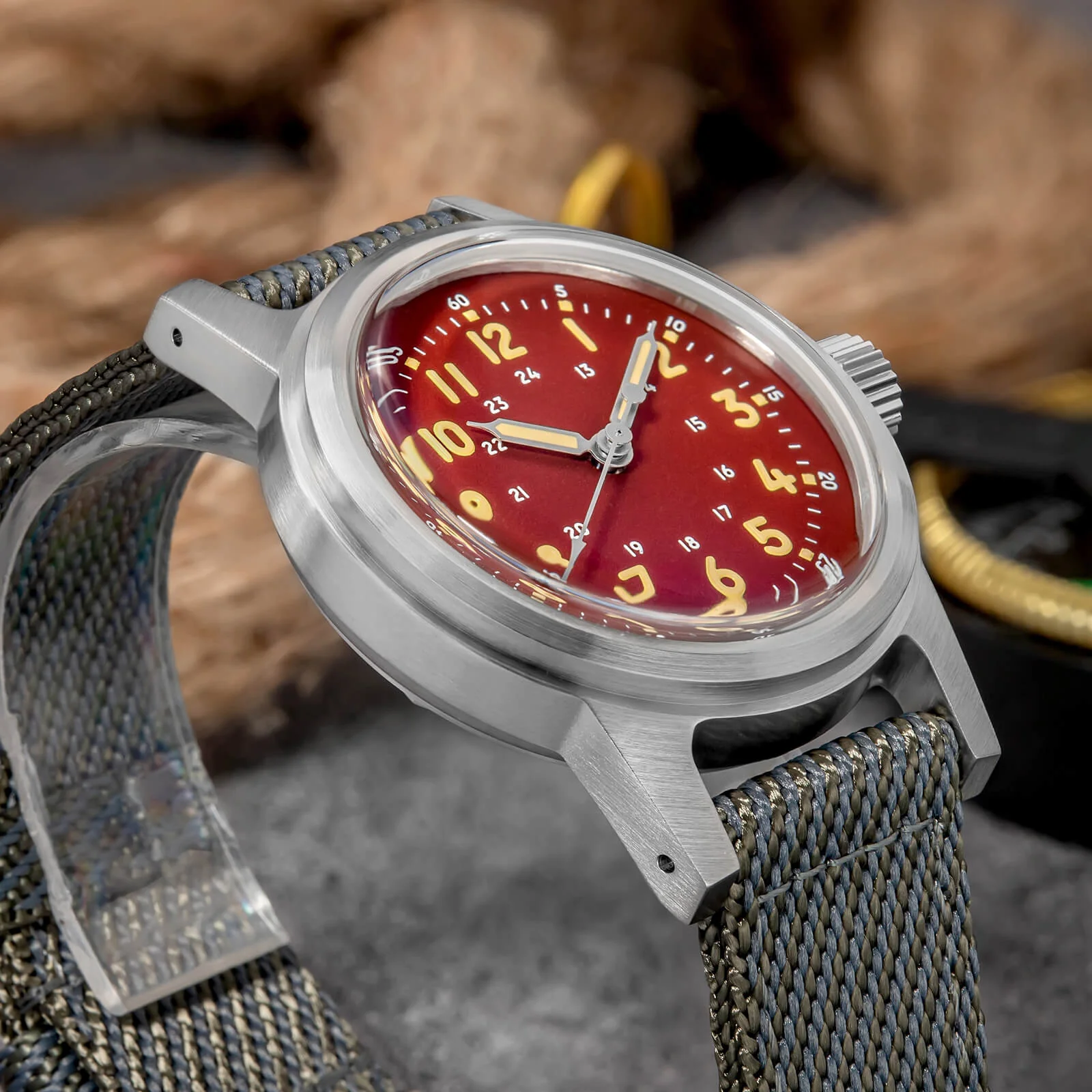 ADDIESDIVE 36mm Vintage Mechanical Watch AD2076 - Image 16