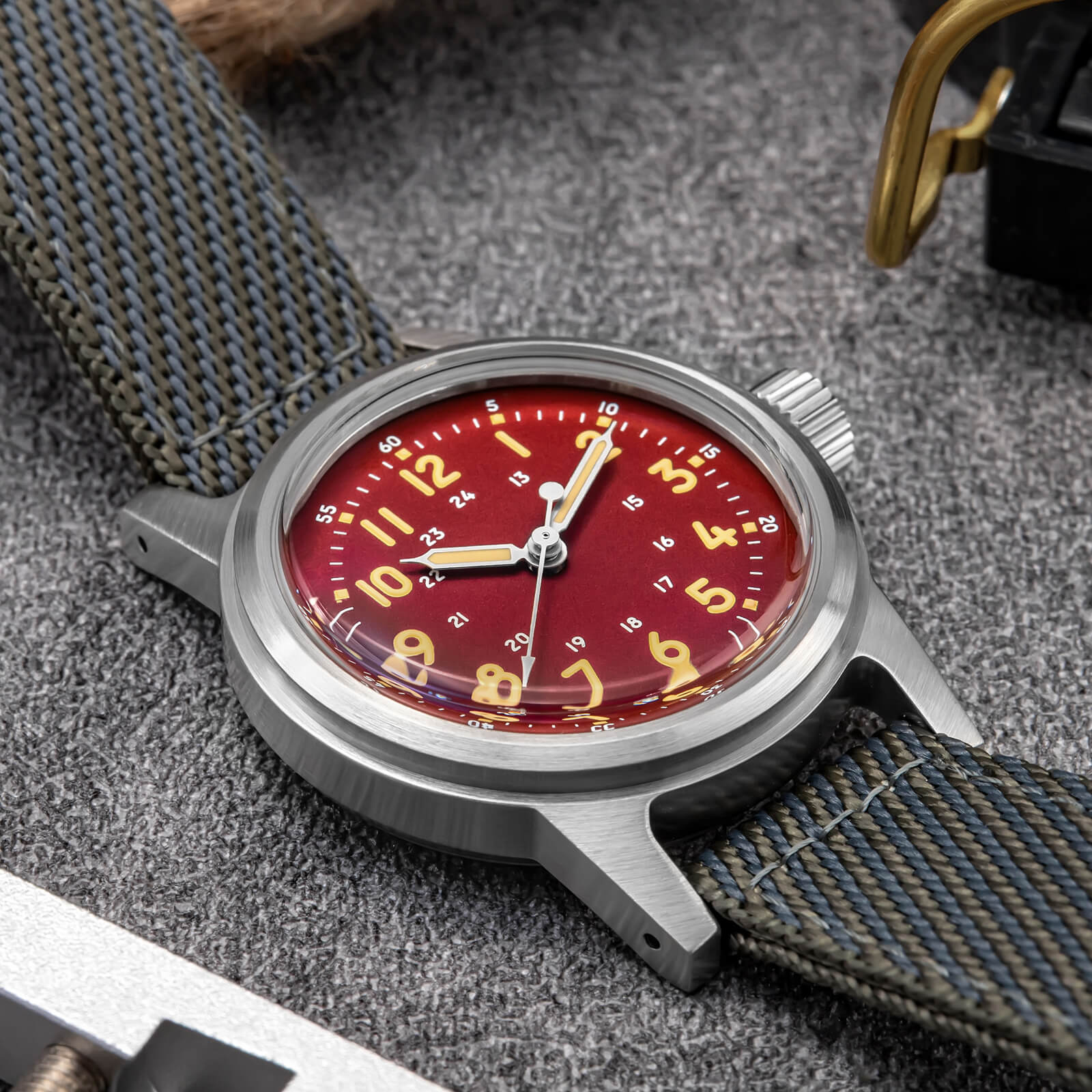 ADDIESDIVE 36mm Vintage Mechanical Watch AD2076 - Image 18