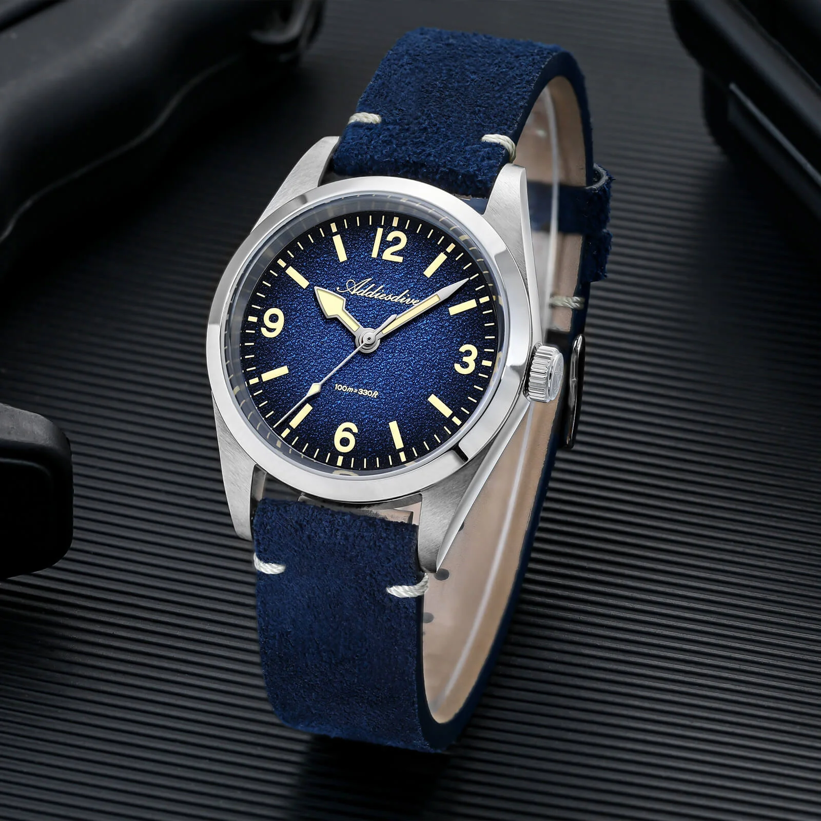 ★Flash Sale★ADDIESDIVE 36mm C3 Vintage Quartz Watch AD2544 - Image 22