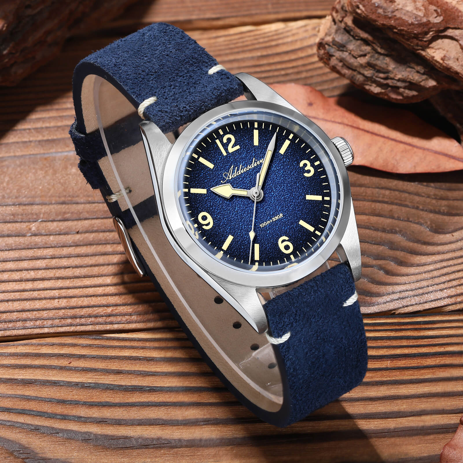 ★Flash Sale★ADDIESDIVE 36mm C3 Vintage Quartz Watch AD2544 - Image 23