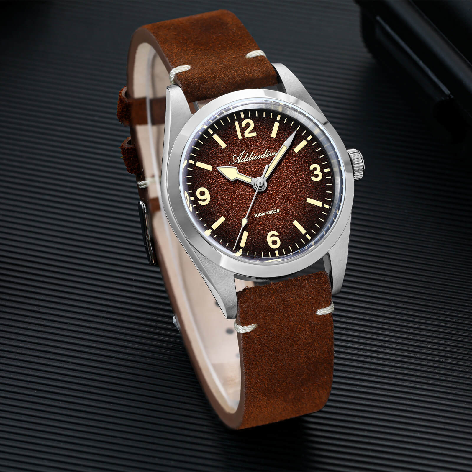 ★Flash Sale★ADDIESDIVE 36mm C3 Vintage Quartz Watch AD2544 - Image 30