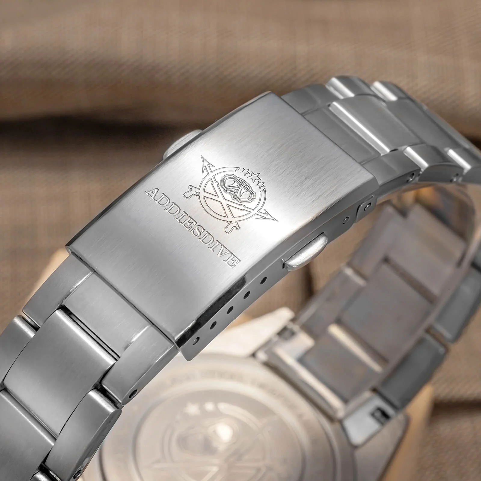Addiesdive 36mm Sapphire Crystal Quartz Watch AD2026 - Image 10
