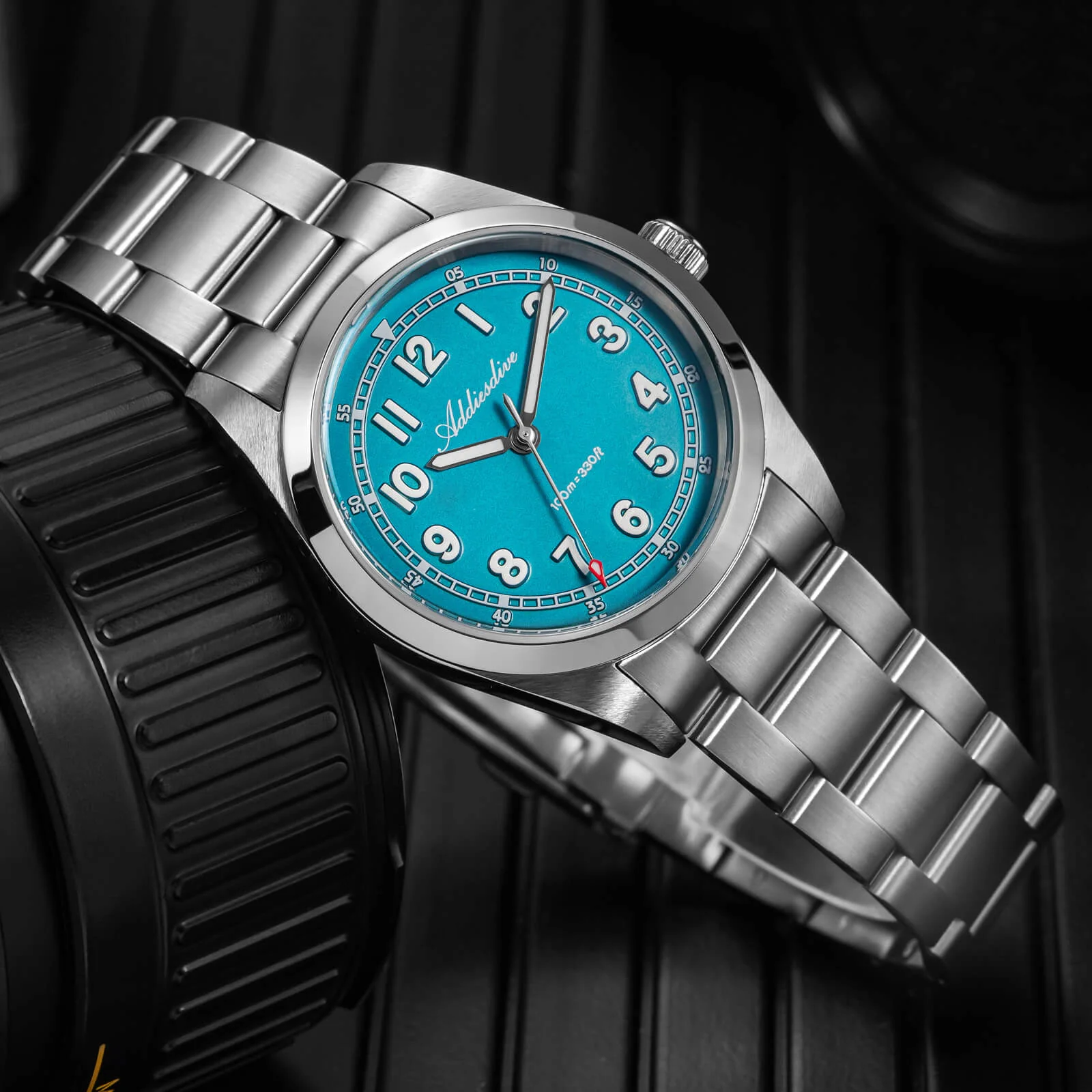 ADDIESDIVE 36mm Super 2035 Movement Quartz Watch AD2521 - Image 13