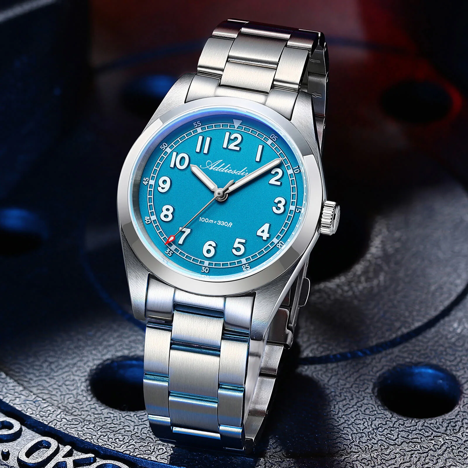 ADDIESDIVE 36mm Super 2035 Movement Quartz Watch AD2521 - Image 14