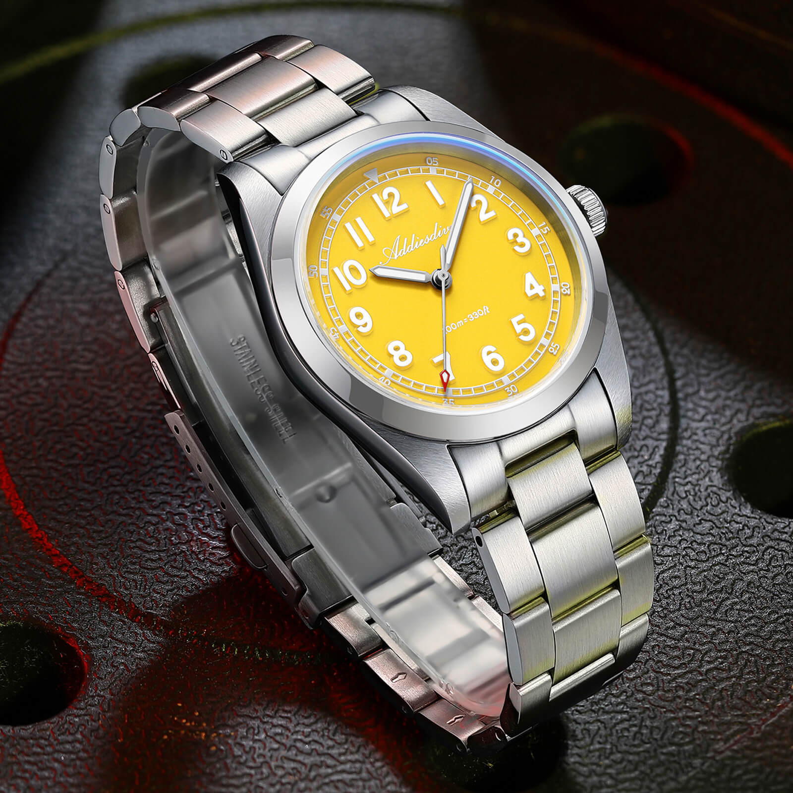 ADDIESDIVE 36mm Super 2035 Movement Quartz Watch AD2521 - Image 3