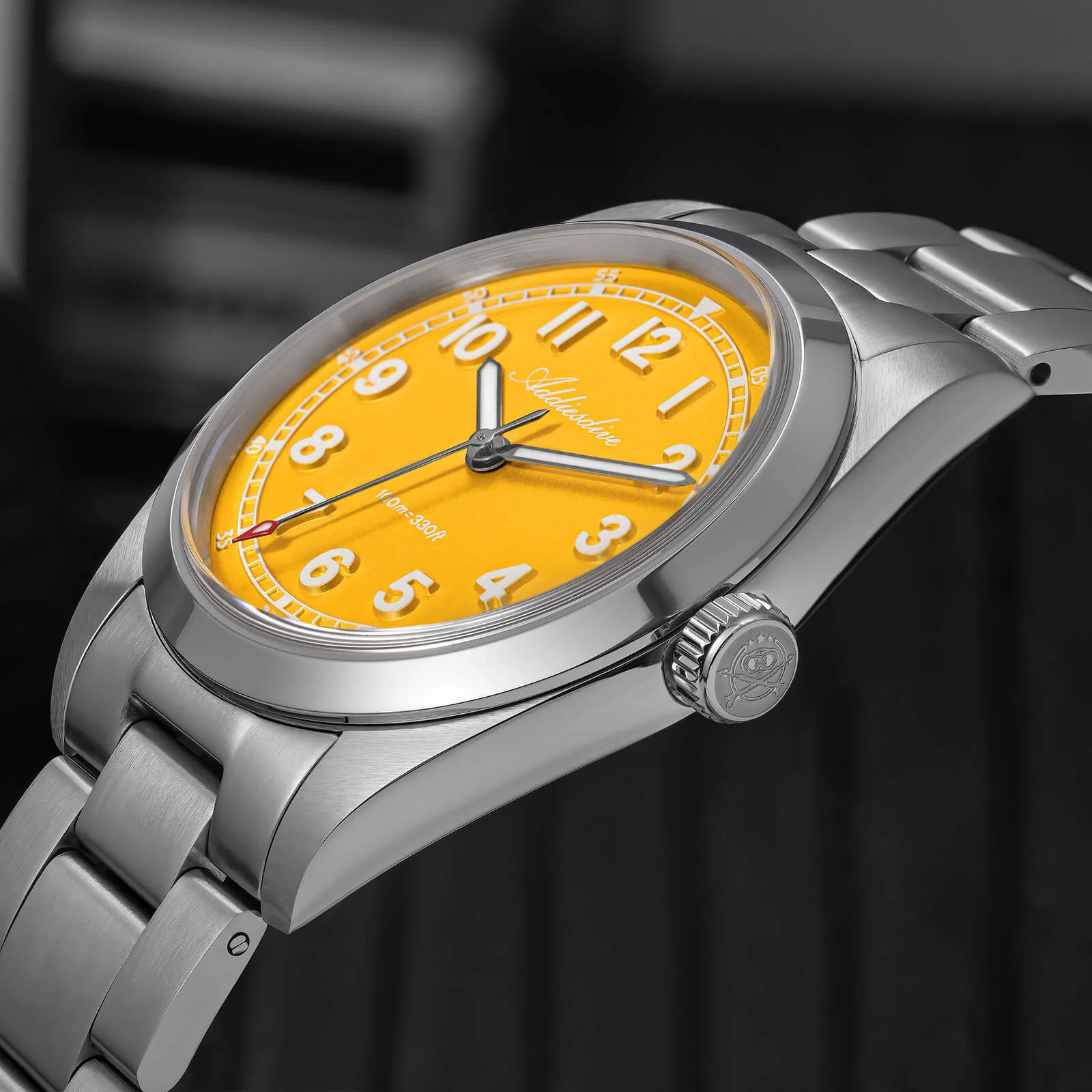 ADDIESDIVE 36mm Super 2035 Movement Quartz Watch AD2521 - Image 5