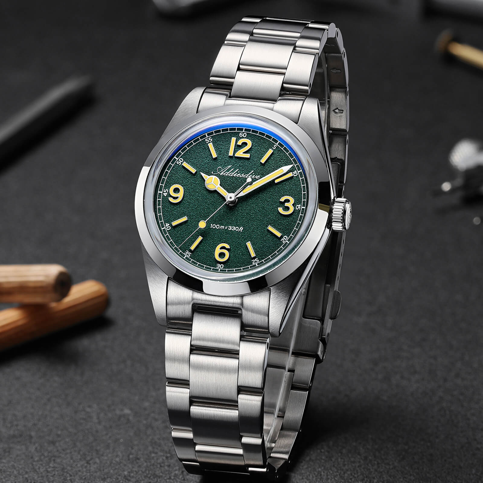 🔥Anniversary Sale🔥ADDIESDIVE 36mm VH31 Quartz Watch AD2518 - Image 25